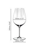 RIEDEL Performance crystal wine glasses set of 4 834ml - British product