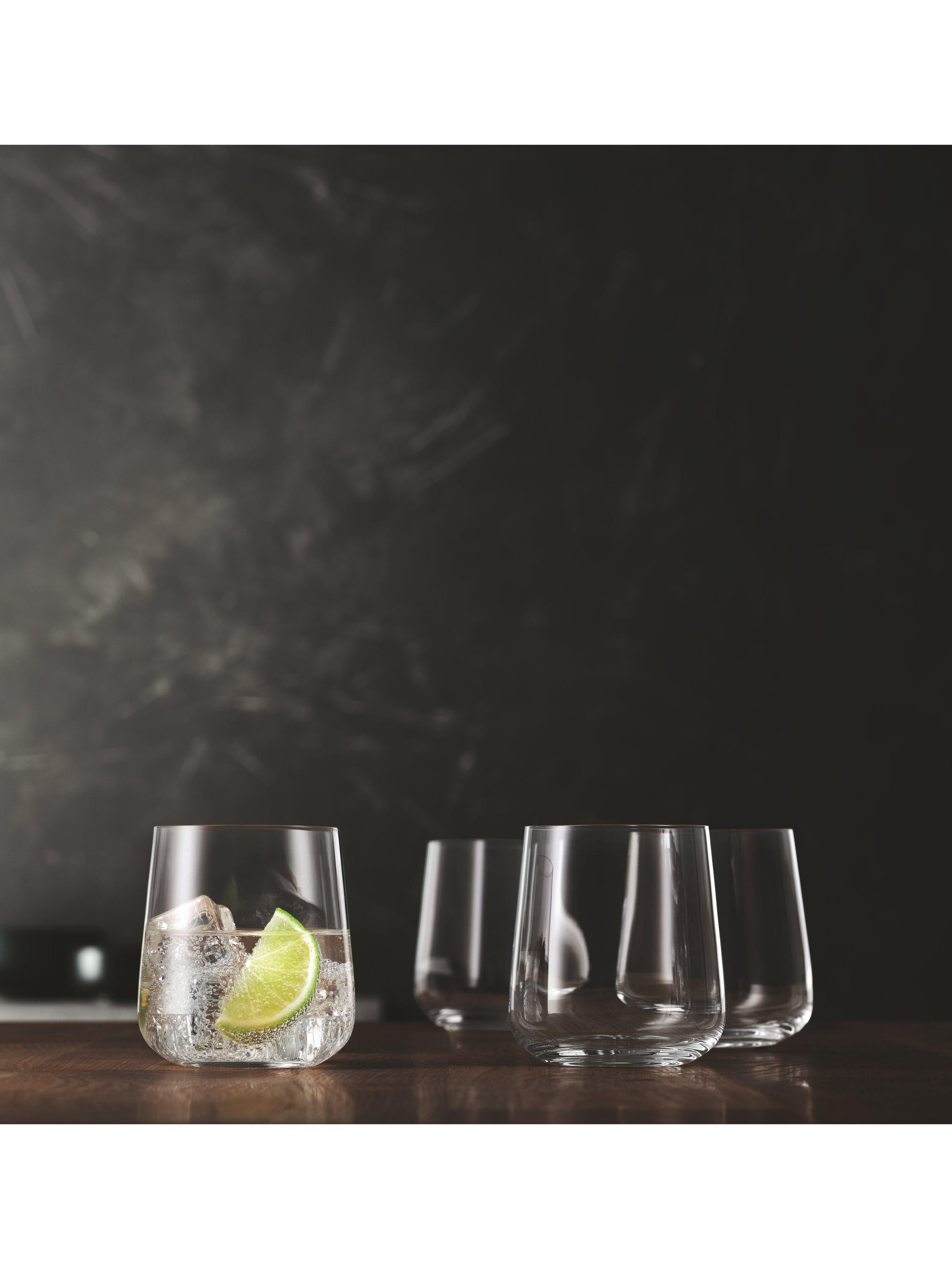 Spiegelau crystal glass tumblers set of 4 340ml, UK version