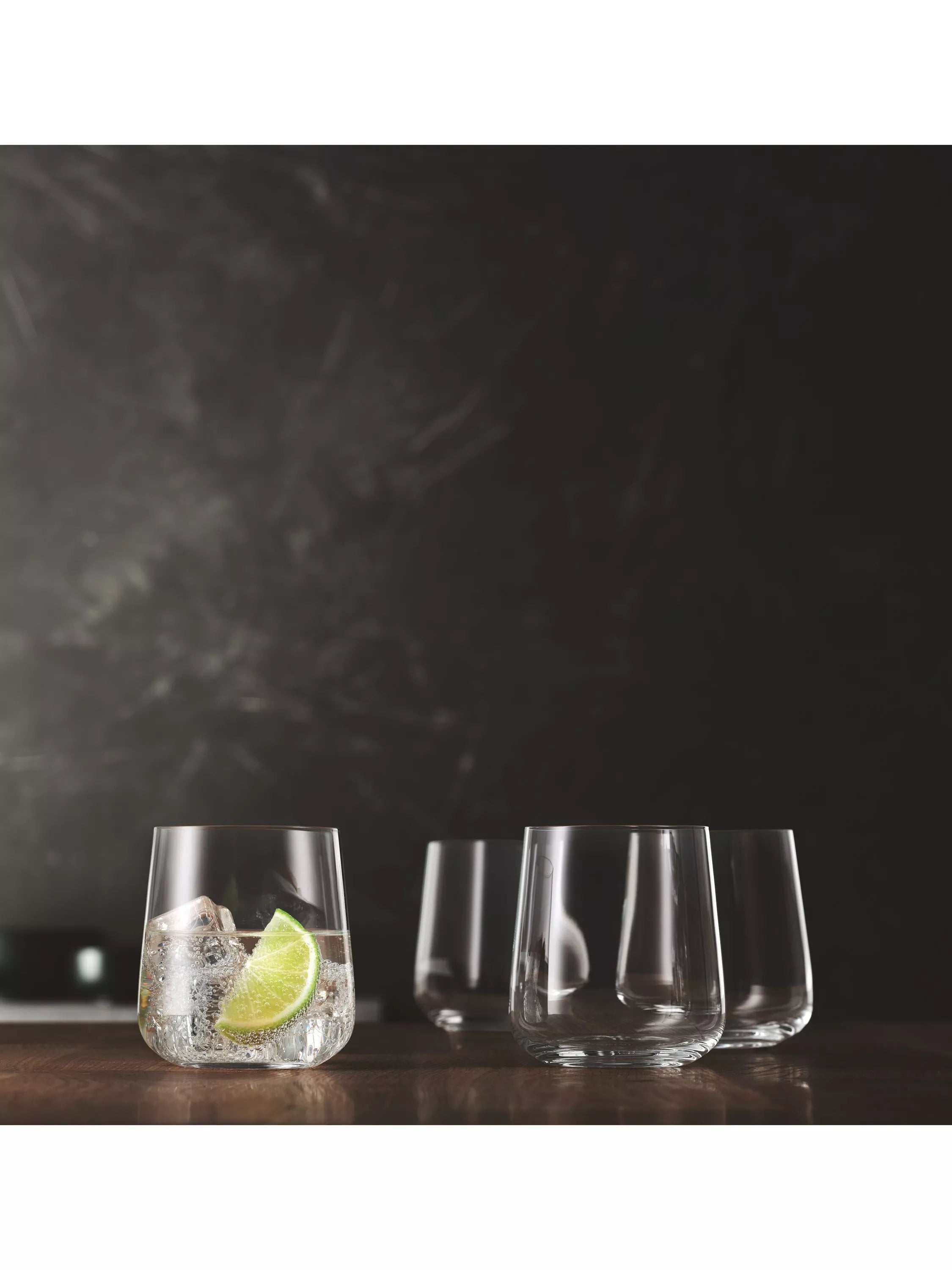 Spiegelau crystal glass tumblers set of 4 340ml, UK version