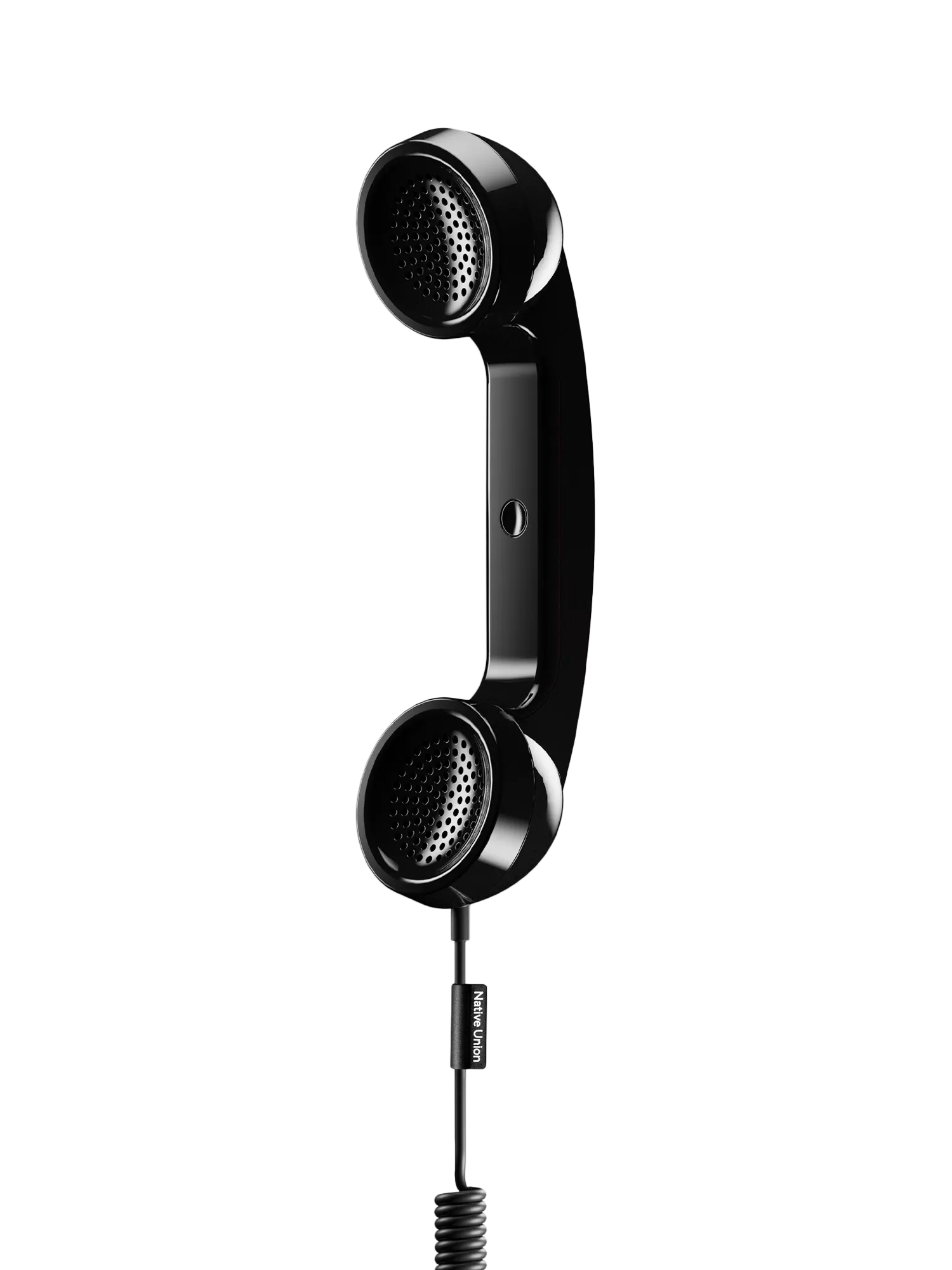 Native Union POP Phone Handset Black, imported from the UK