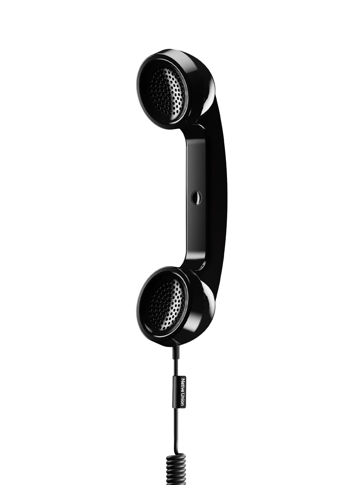 Native Union POP Phone Handset Black, imported from the UK