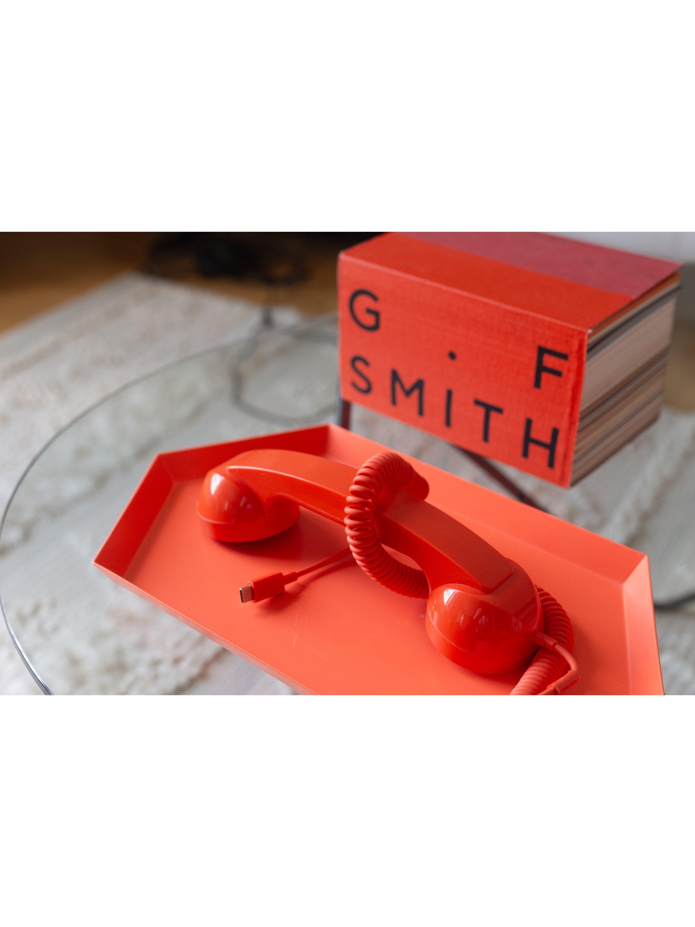 Native Union phone handset red - British product