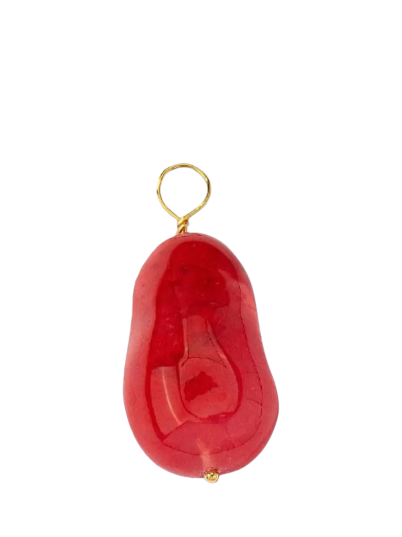 frkl. Candy Baroque Pearl Charm, Red