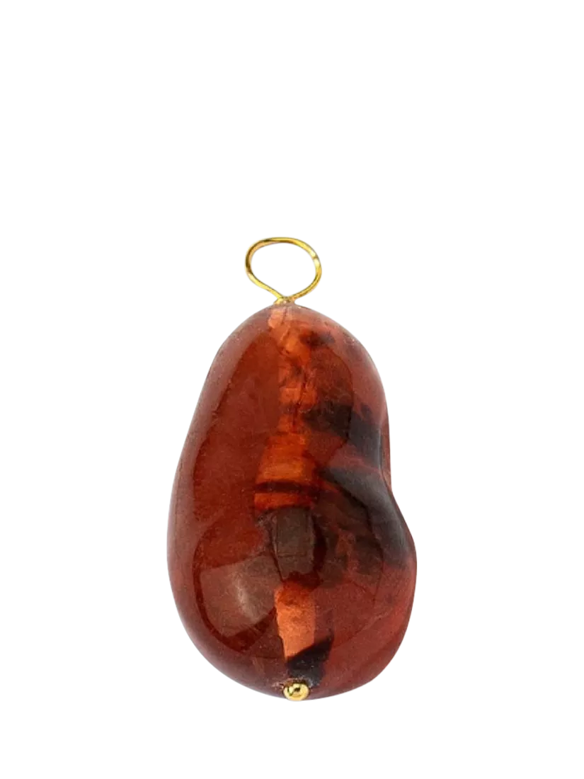 frkl. Candy Baroque Pearl Charm, Tortoise Shell