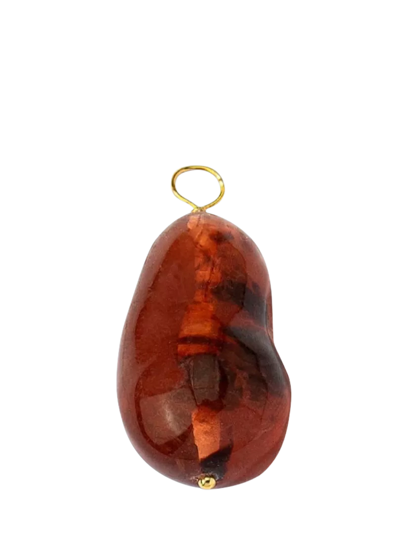 frkl. Candy Baroque Pearl Charm, Tortoise Shell