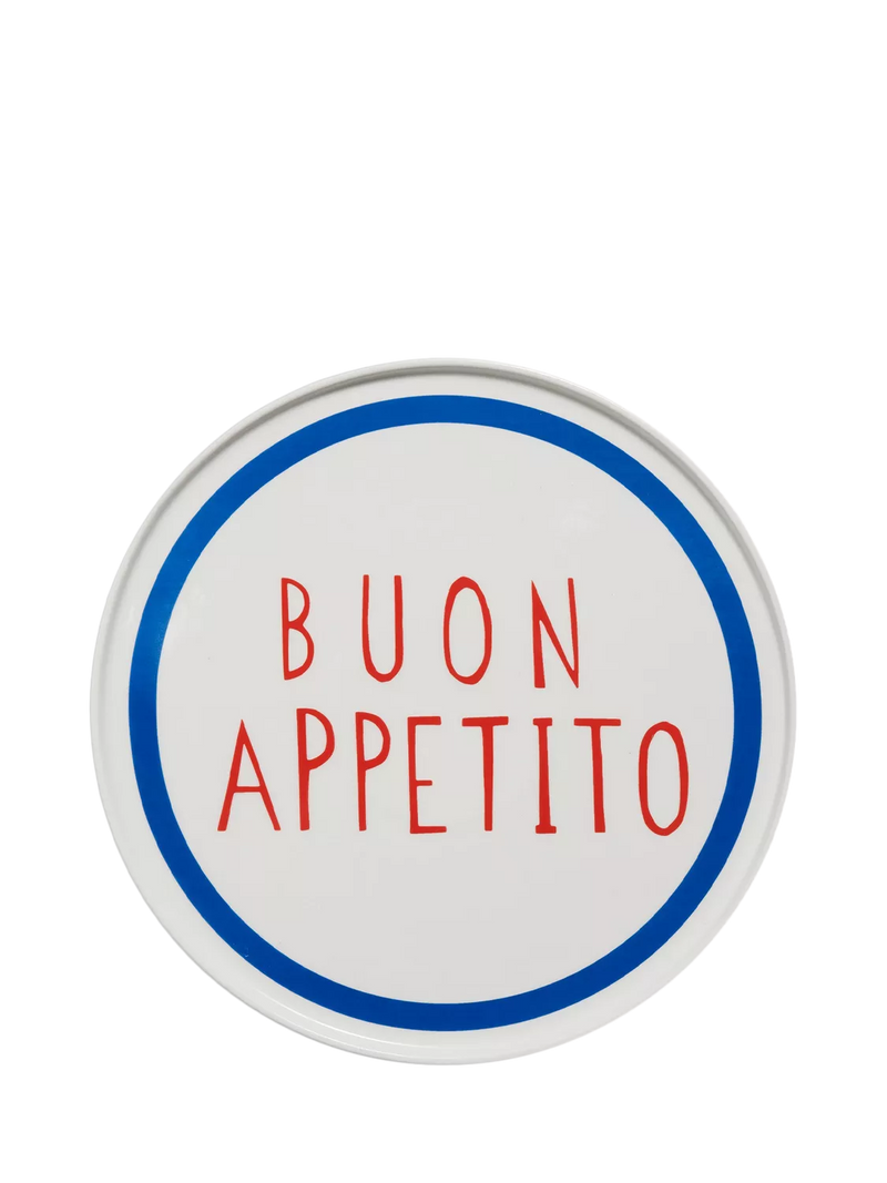 In The Roundhouse Buon Appetito dinner plate 25cm - British product