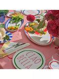 In The Roundhouse fine china 25cm plate multicolour, imported from the UK