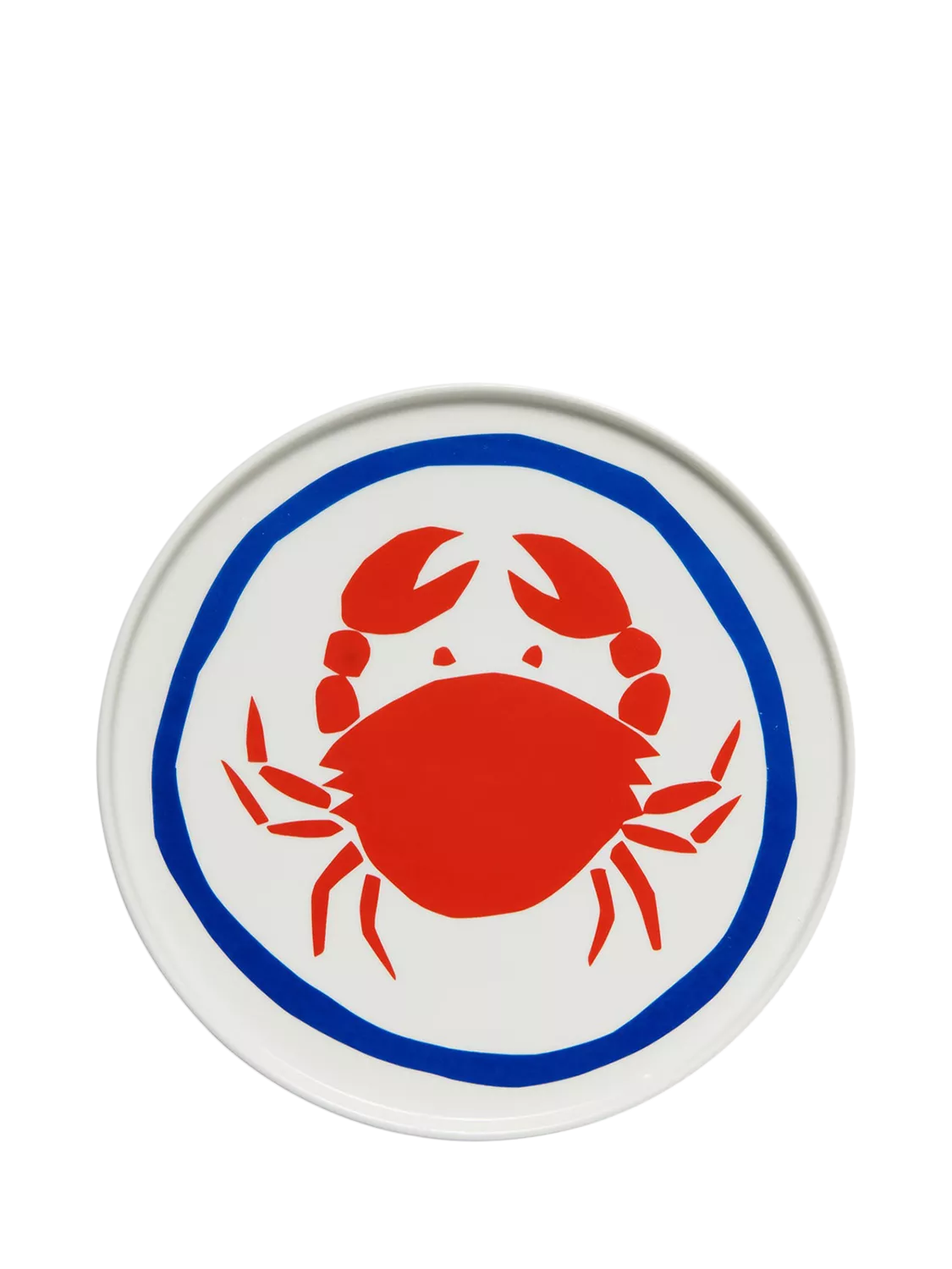In The Roundhouse crab fine china dinner plate 25cm, UK version