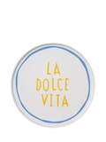 In The Roundhouse La Dolce Vita dinner plate 25cm - British product