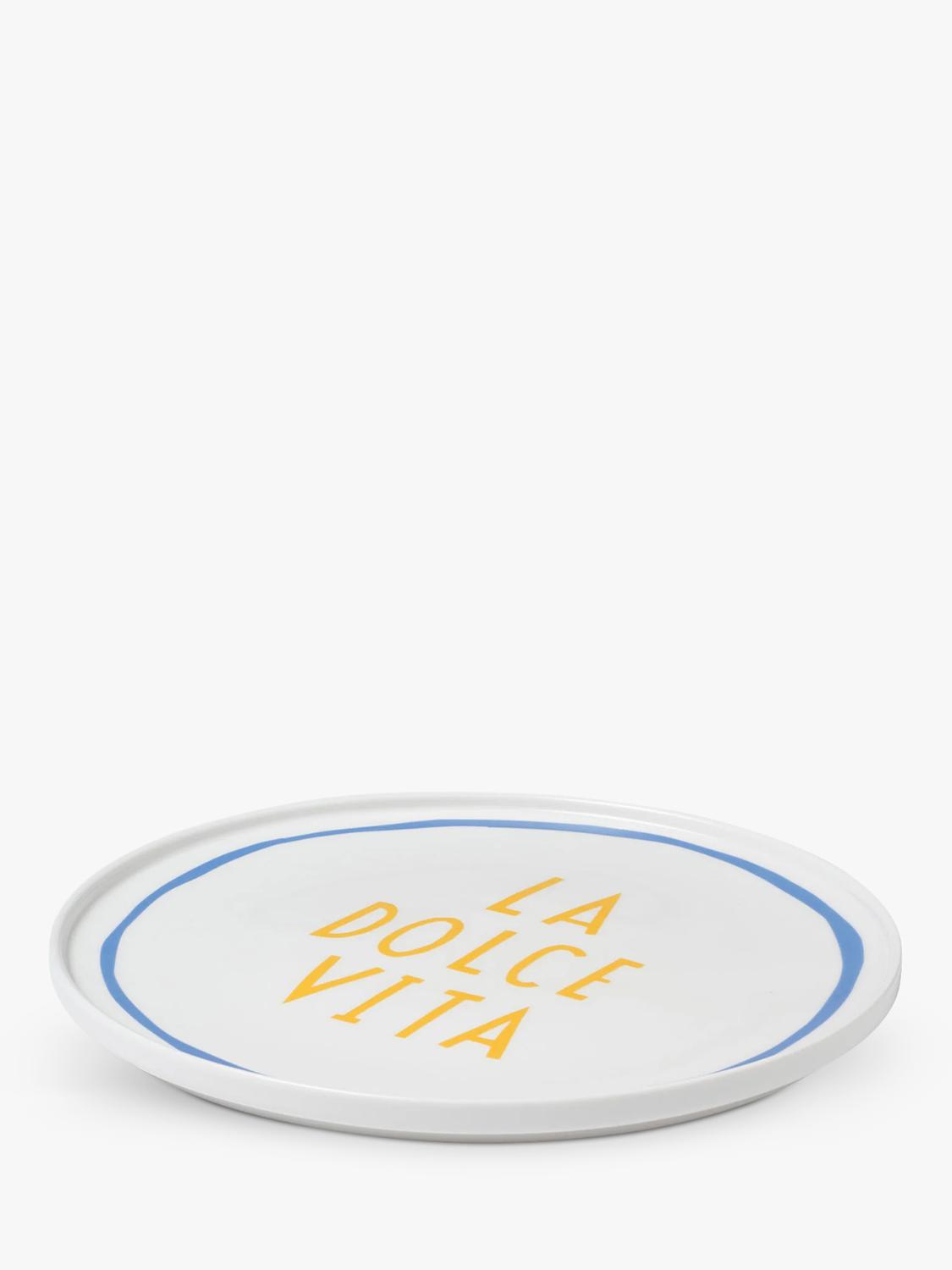 In The Roundhouse La Dolce Vita dinner plate 25cm - British product