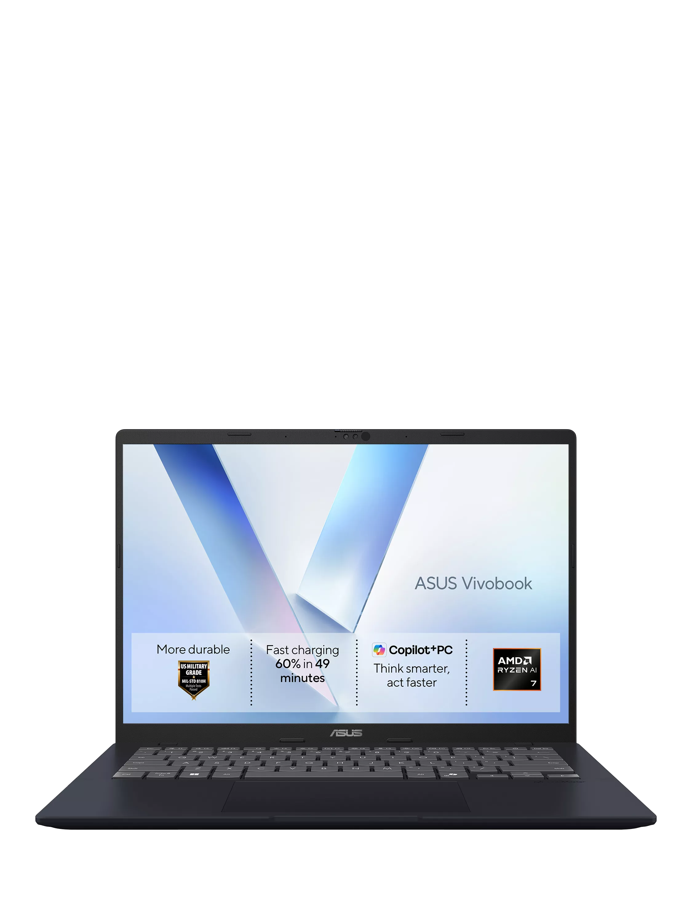 ASUS Vivobook 14 laptop 14-inch blue, imported from the UK