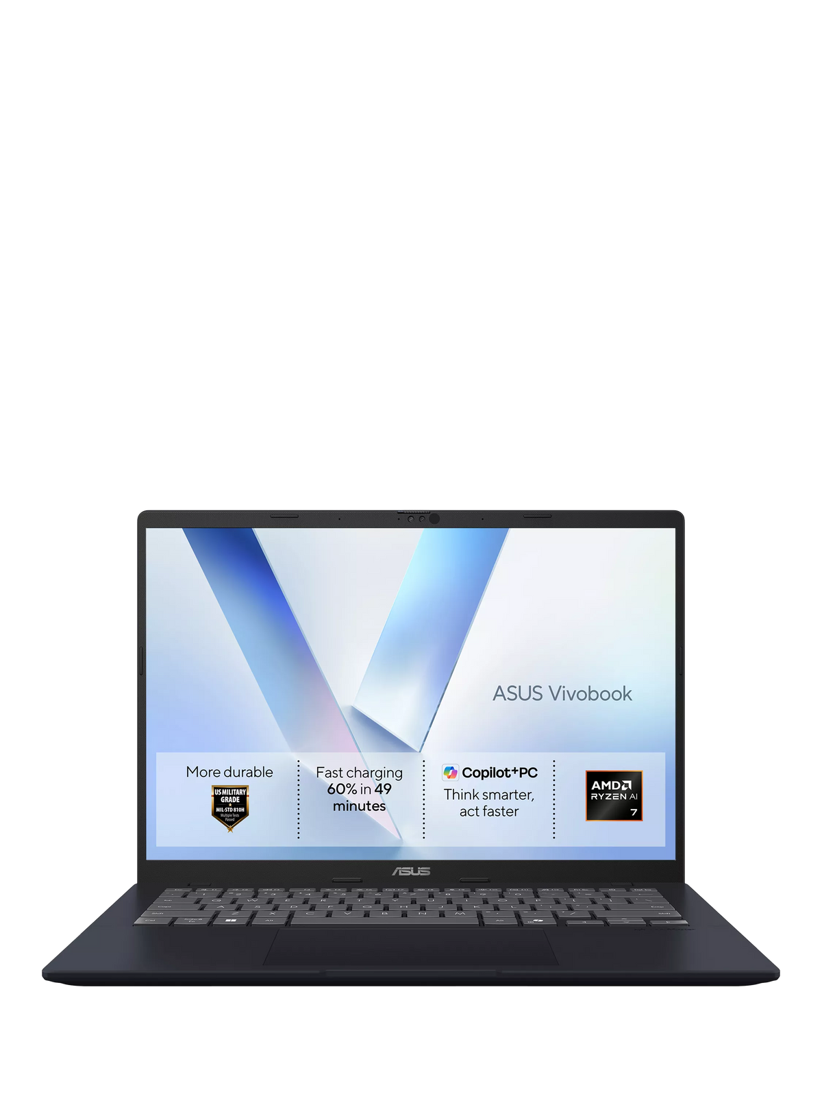 ASUS Vivobook 14 laptop 14-inch blue, imported from the UK