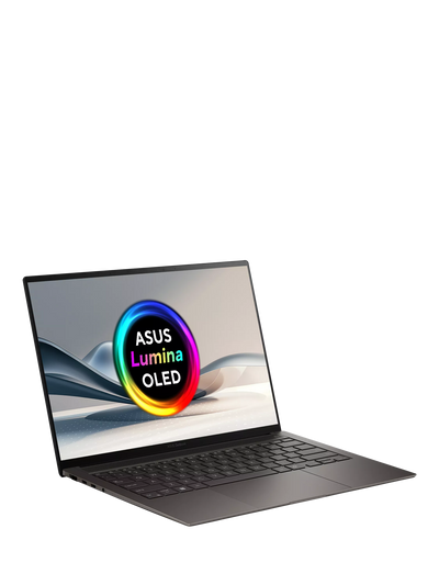 John Lewis ASUS ZenBook S 14 UX5406 Laptop, Intel Core Ultra 7 Processor, 16GB RAM, 1TB SSD, 14 WUXGA OLED, Grey- Buy online at McGrocer