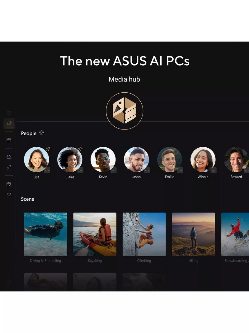ASUS ZenBook S 14 14-inch laptop Intel Core Ultra 7 16GB 1TB SSD, UK version