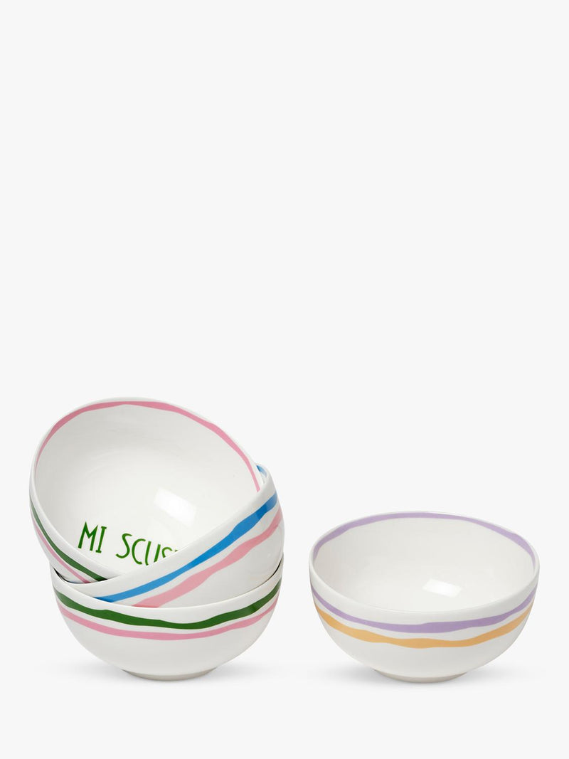 In The Roundhouse fine china serving bowls 17cm imported from the UK