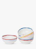 In The Roundhouse Italian fine china serving bowls set of 4 17cm, imported from the UK
