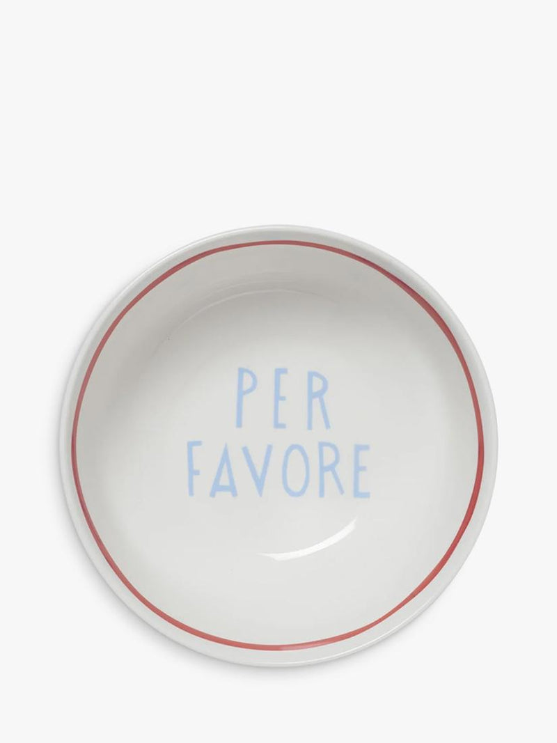 In The Roundhouse Italian fine china serving bowls set of 4 17cm, imported from the UK