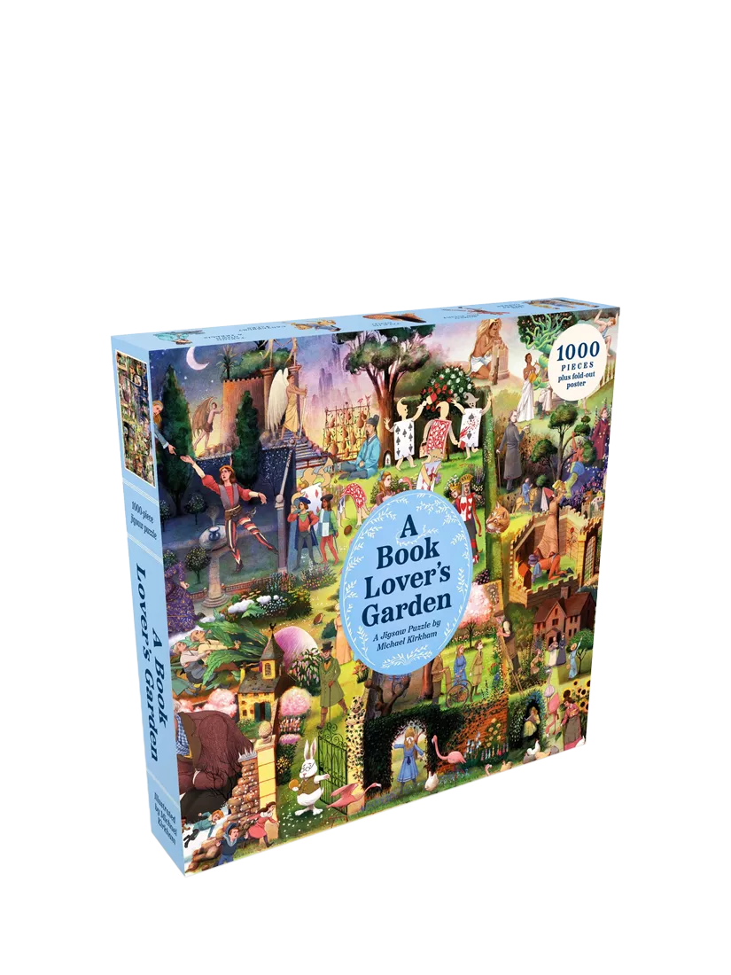 Laurence King Publishing Book Lover's Garden jigsaw puzzle 1000 pieces, imported from the UK