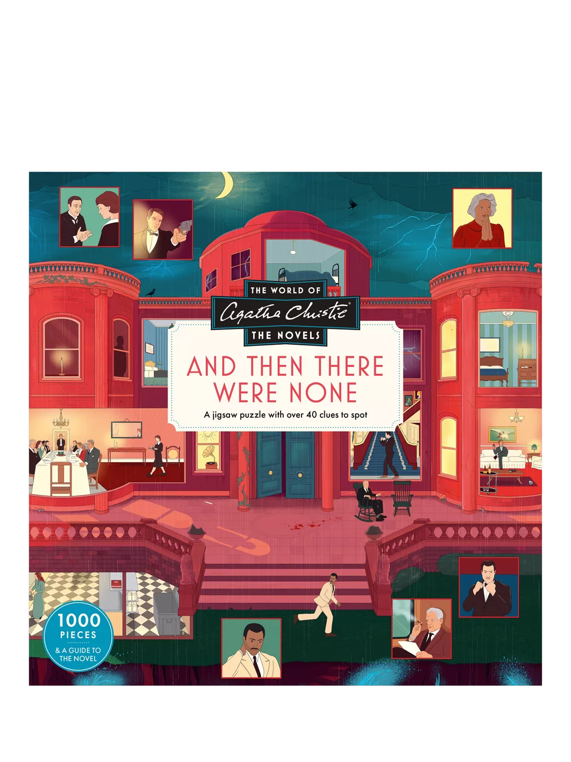 Laurence King Publishing Agatha Christie puzzle 1000 pieces (British brand)