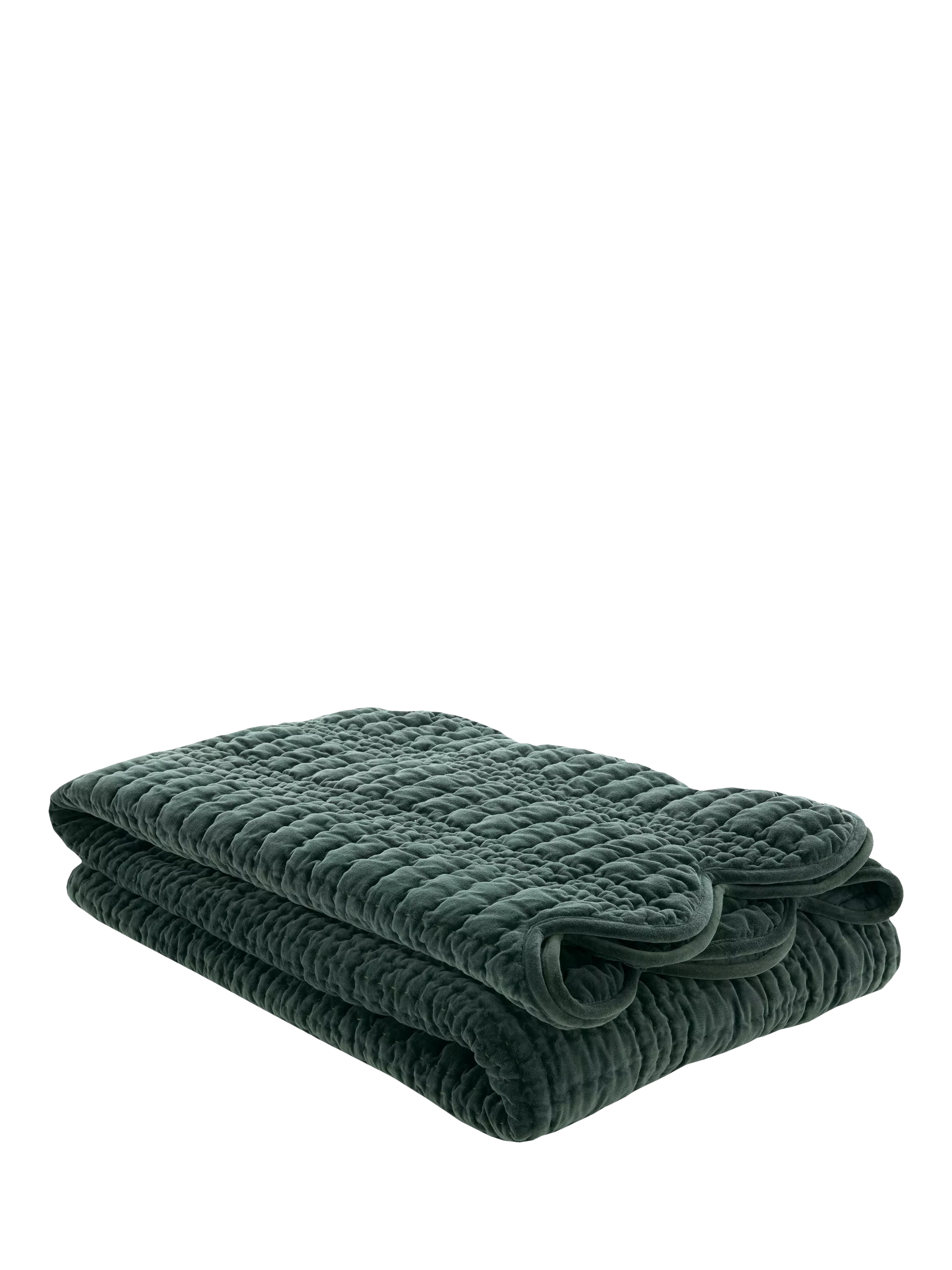 Laura Ashley bedspread pine green 235x180cm, imported from the UK