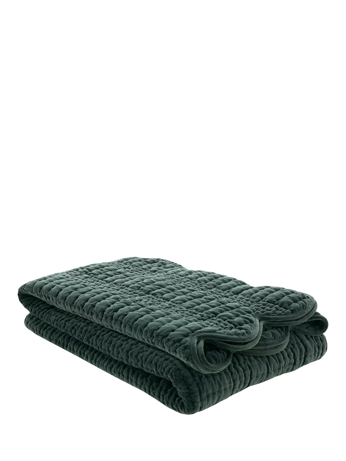Laura Ashley bedspread pine green 235x180cm, imported from the UK