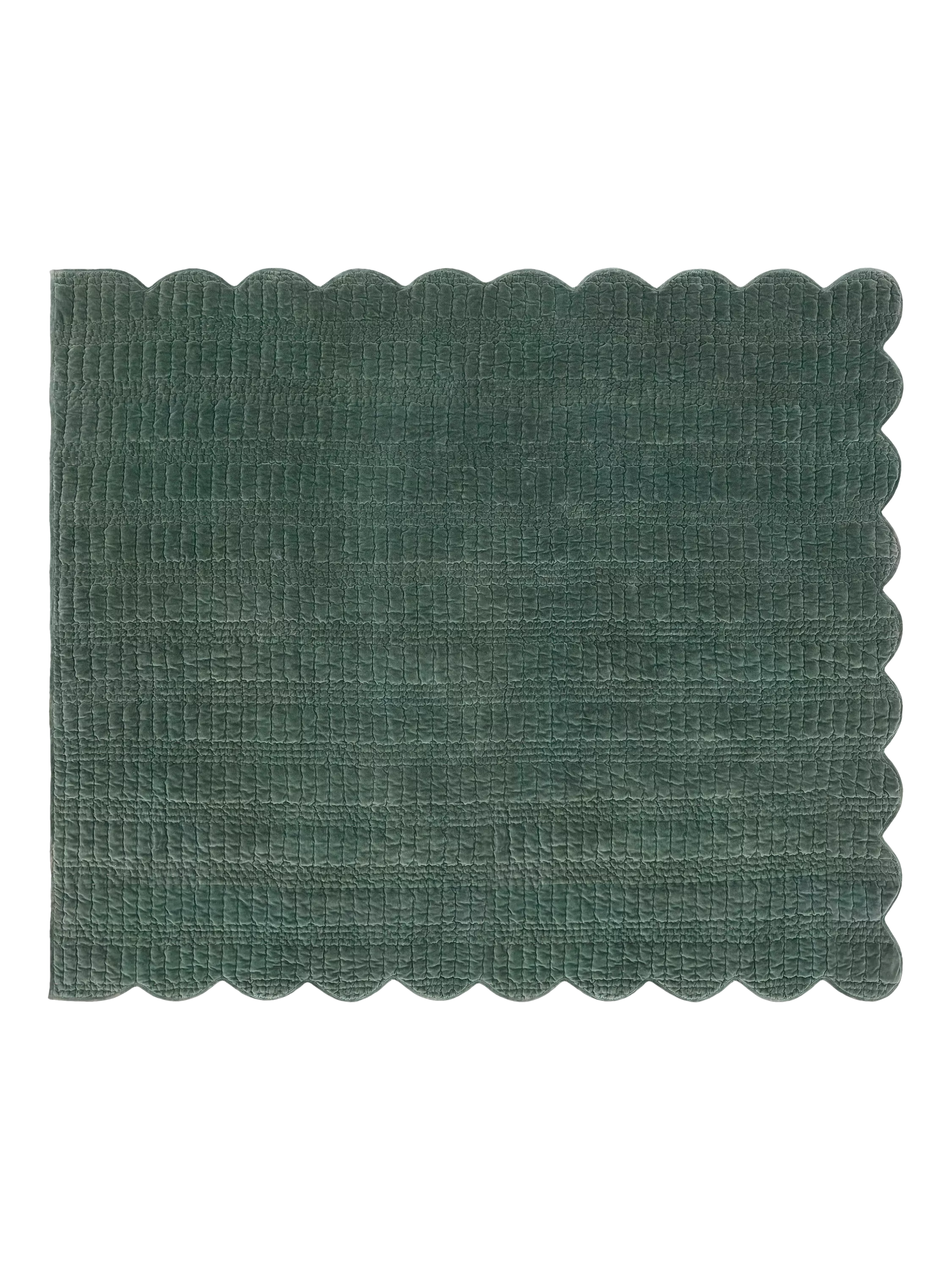 Laura Ashley bedspread pine green 235x180cm, imported from the UK