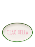 In The Roundhouse Ciao Bella fine china oval dish 20cm, UK version