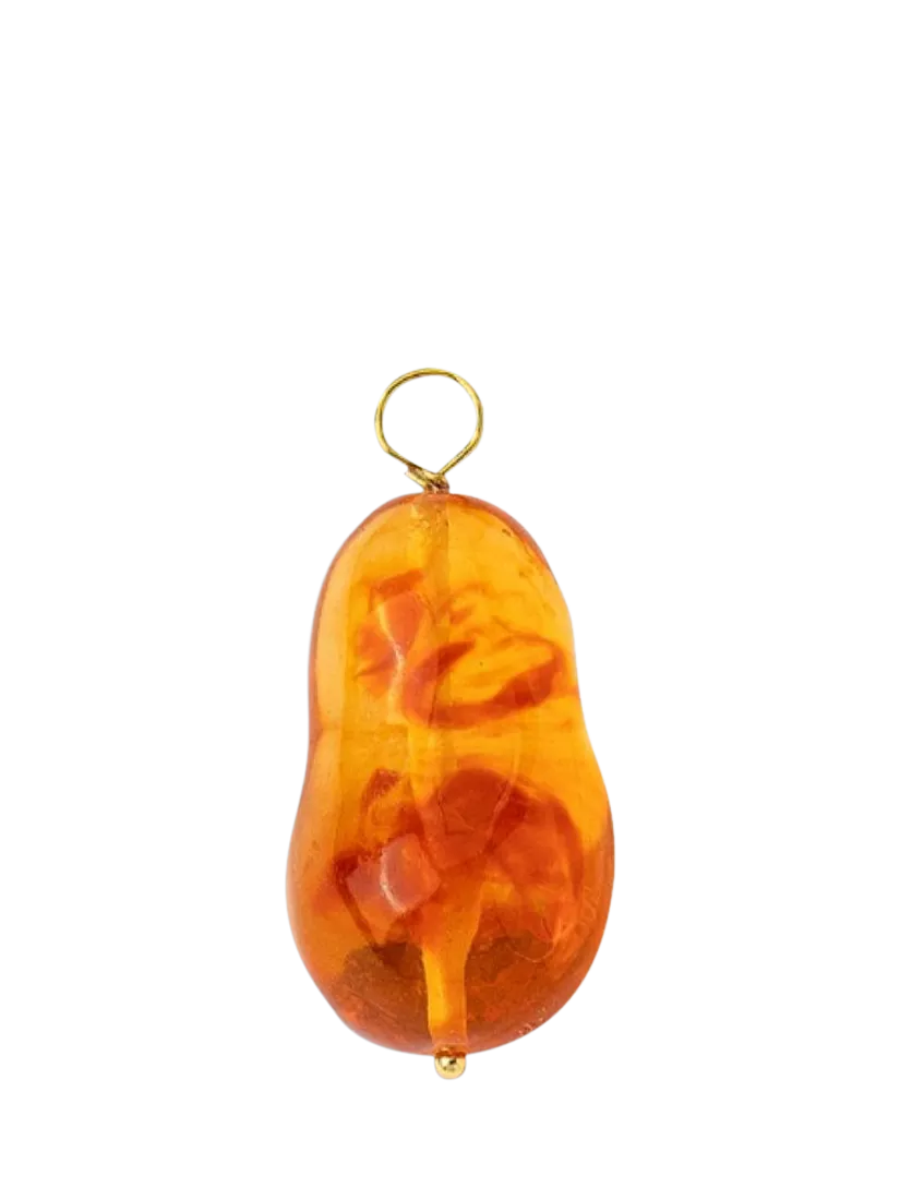 frkl. Candy Baroque Pearl Charm, Amber