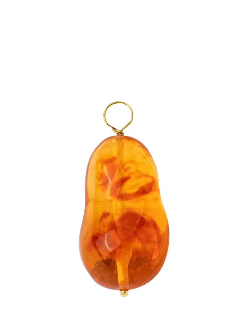 frkl. Candy Baroque Pearl Charm, Amber