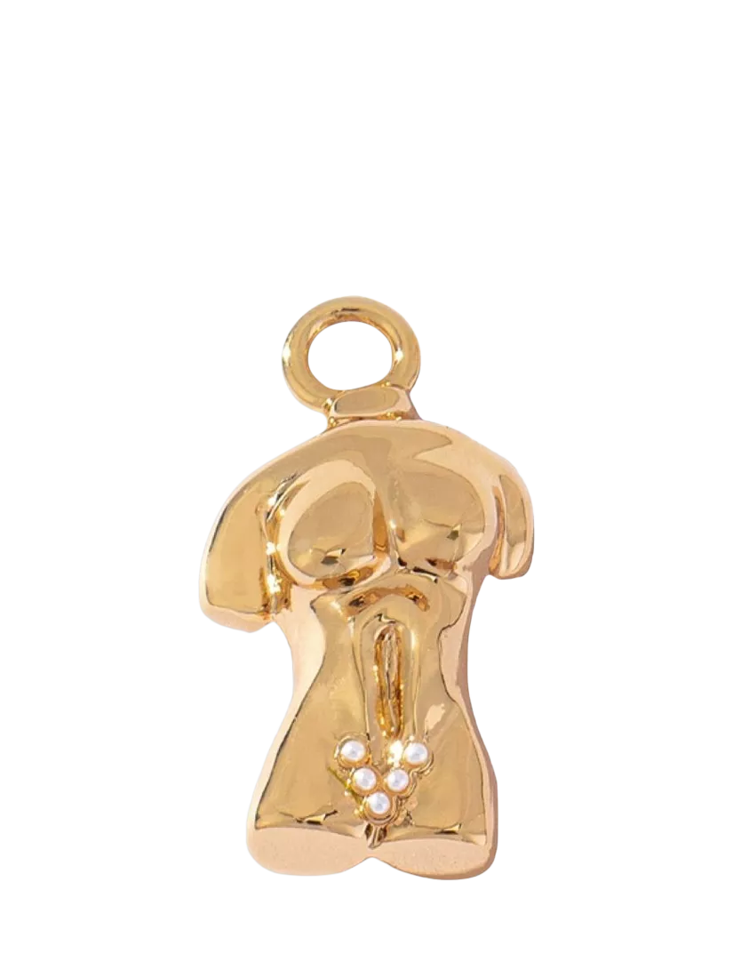 frkl. Eve Charm gold plated brass charm, imported from the UK