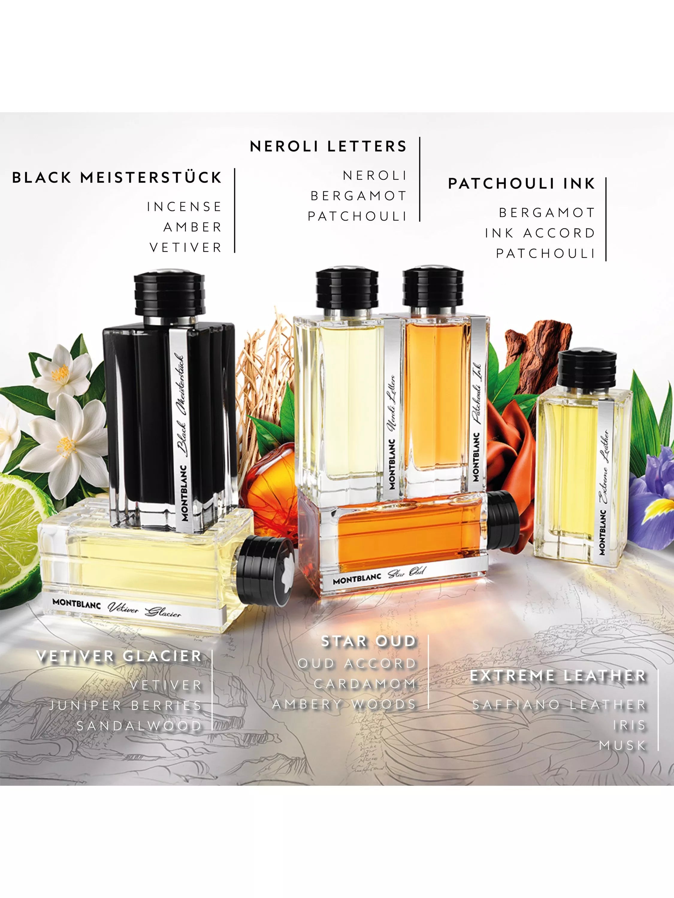 Montblanc eau de parfum Neroli Letters 125ml (British brand)