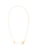 frkl. Punk Pearl Necklace freshwater pearl and gold-plated safety pin, imported from the UK