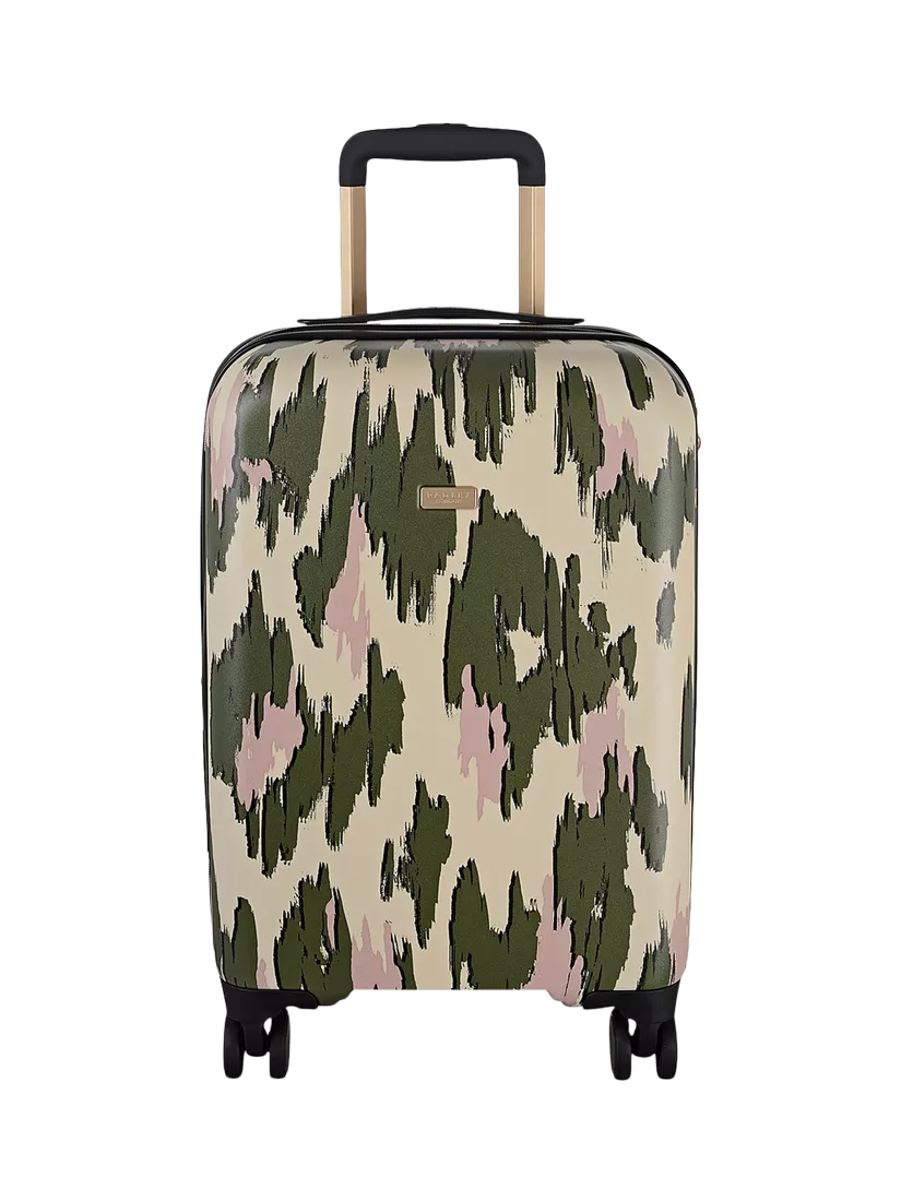 Radley Abstract Animal cabin suitcase hunter green, imported from the UK