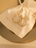 Recognised faith cross hoop earrings, UK version