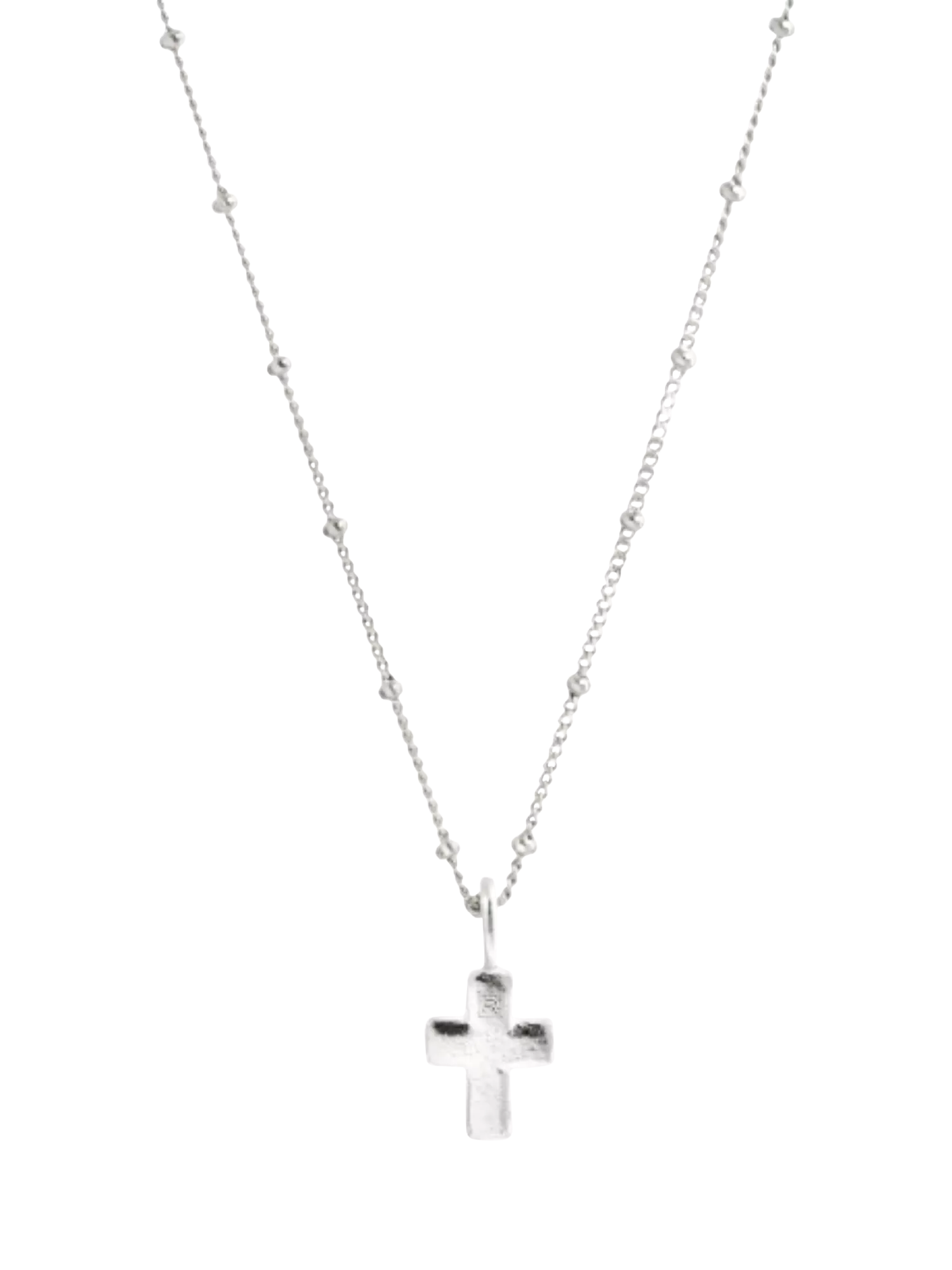 Recognised Bobble Chain and Faith Pendant Necklace
