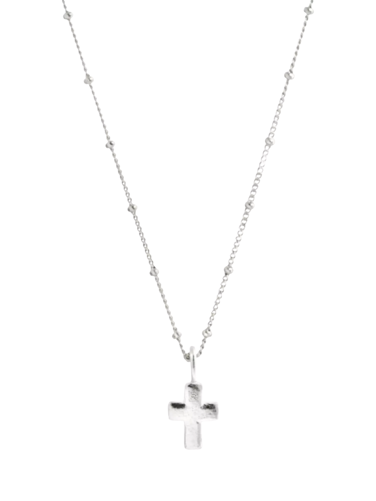 Recognised Bobble Chain and Faith Pendant Necklace