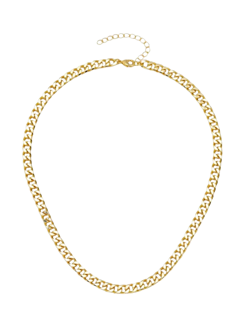 frkl. mini chain necklace in gold - British product