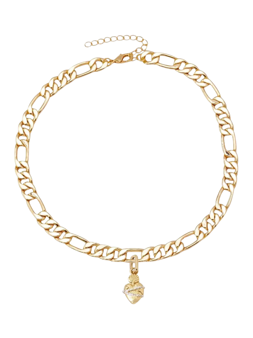 frkl. Love is Pain max necklace in gold, imported from the UK