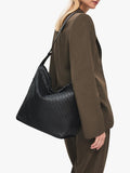 Radley Luxborough leather striped bucket bag (British brand)