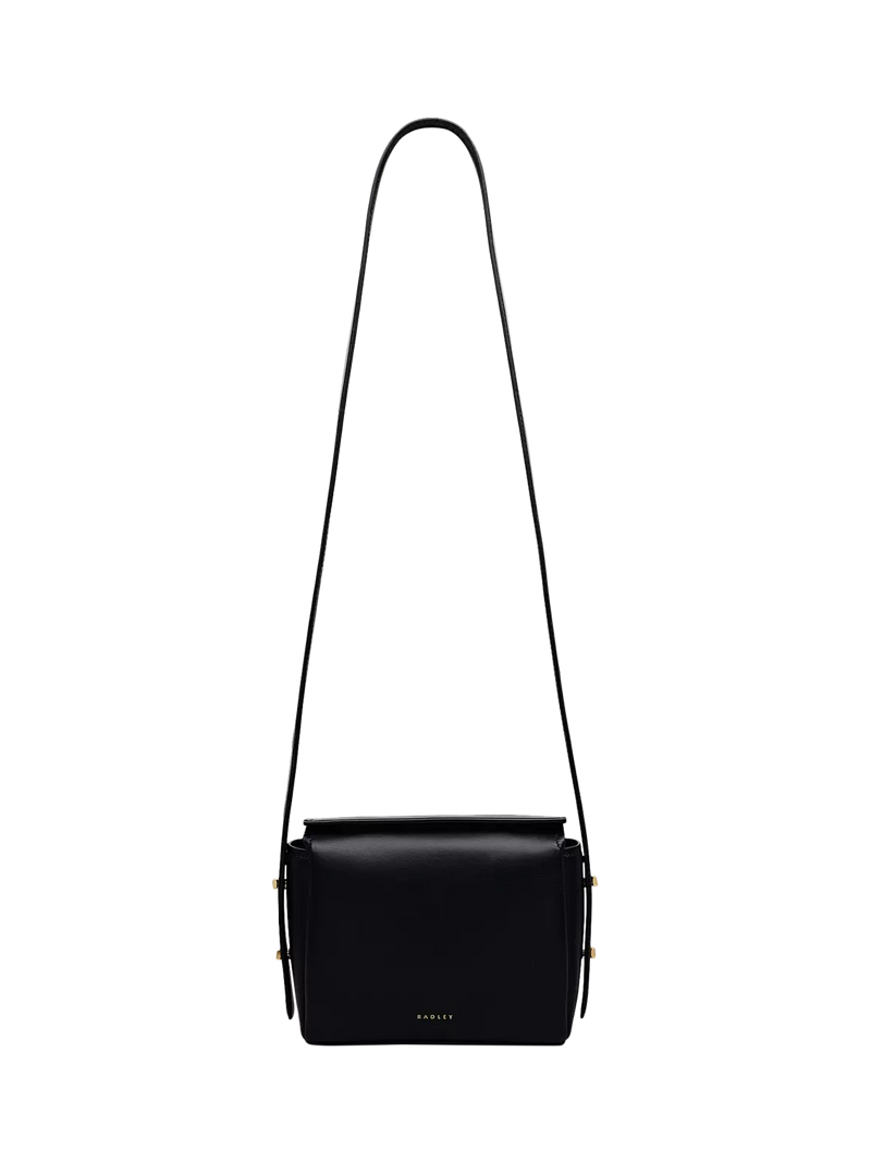 Radley Selina Leather Crossbody Bag, Black