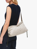 Radley Eden Row crossbody bag feather grey quilted nylon (British brand)