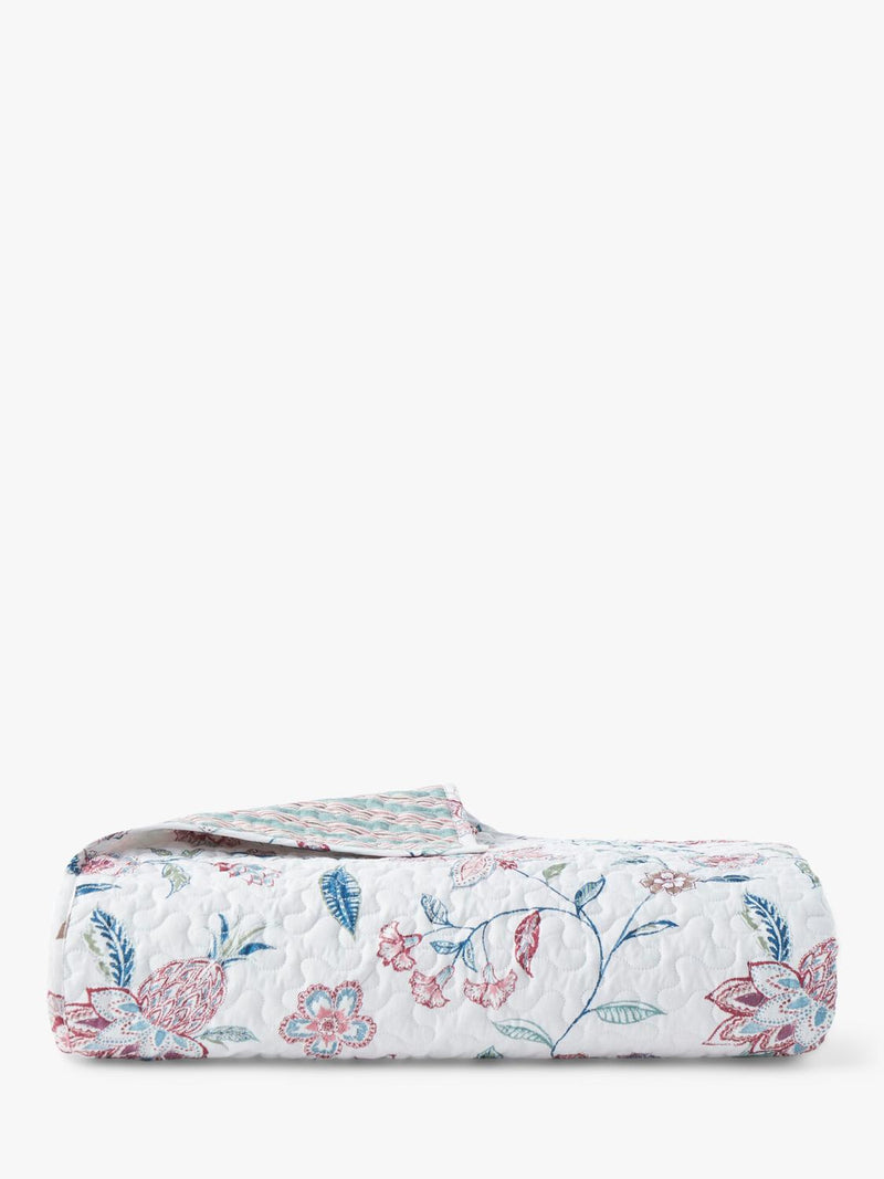 Christy Kew bedspread in blue - British product
