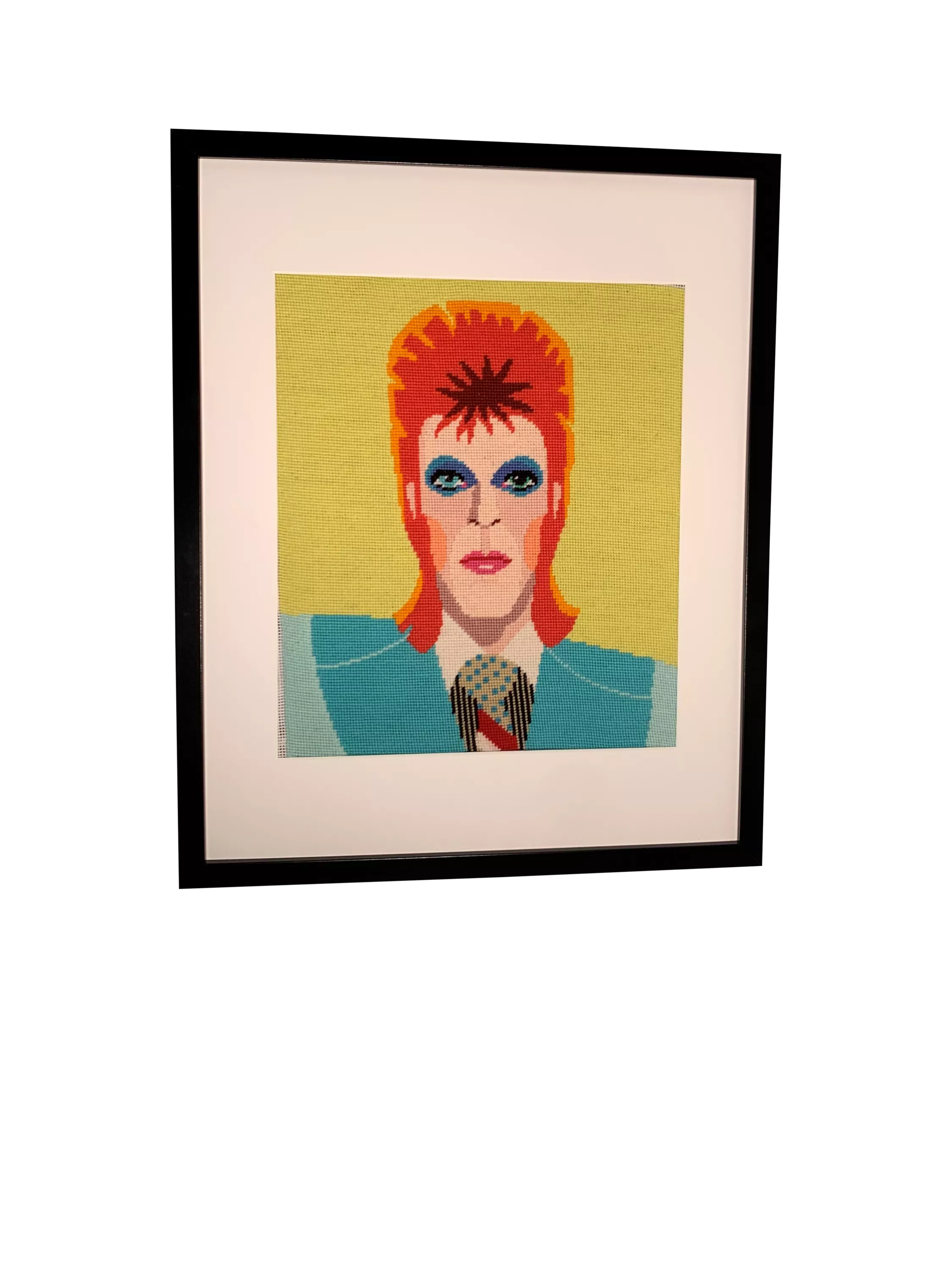 Appletons David Bowie tapestry kit, imported from the UK