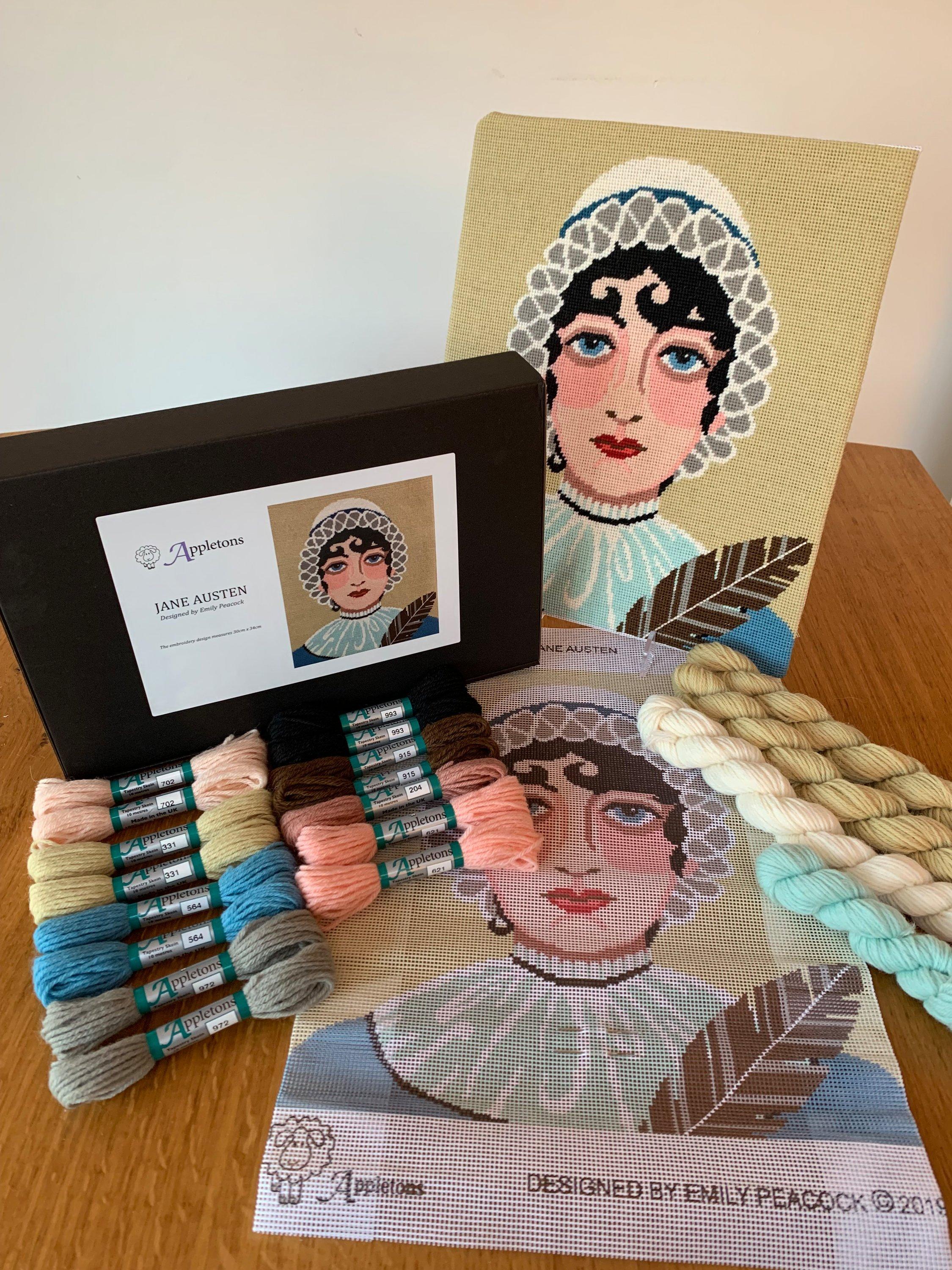Appletons Jane Austen tapestry kit 30x34cm (British brand)