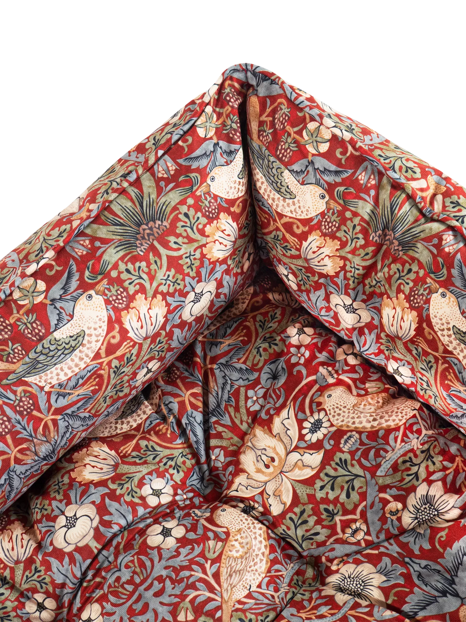 Morris & Co. Strawberry Thief dog bed 80x62cm - British product