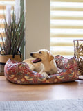Morris & Co. Strawberry Thief dog bed 80x62cm - British product