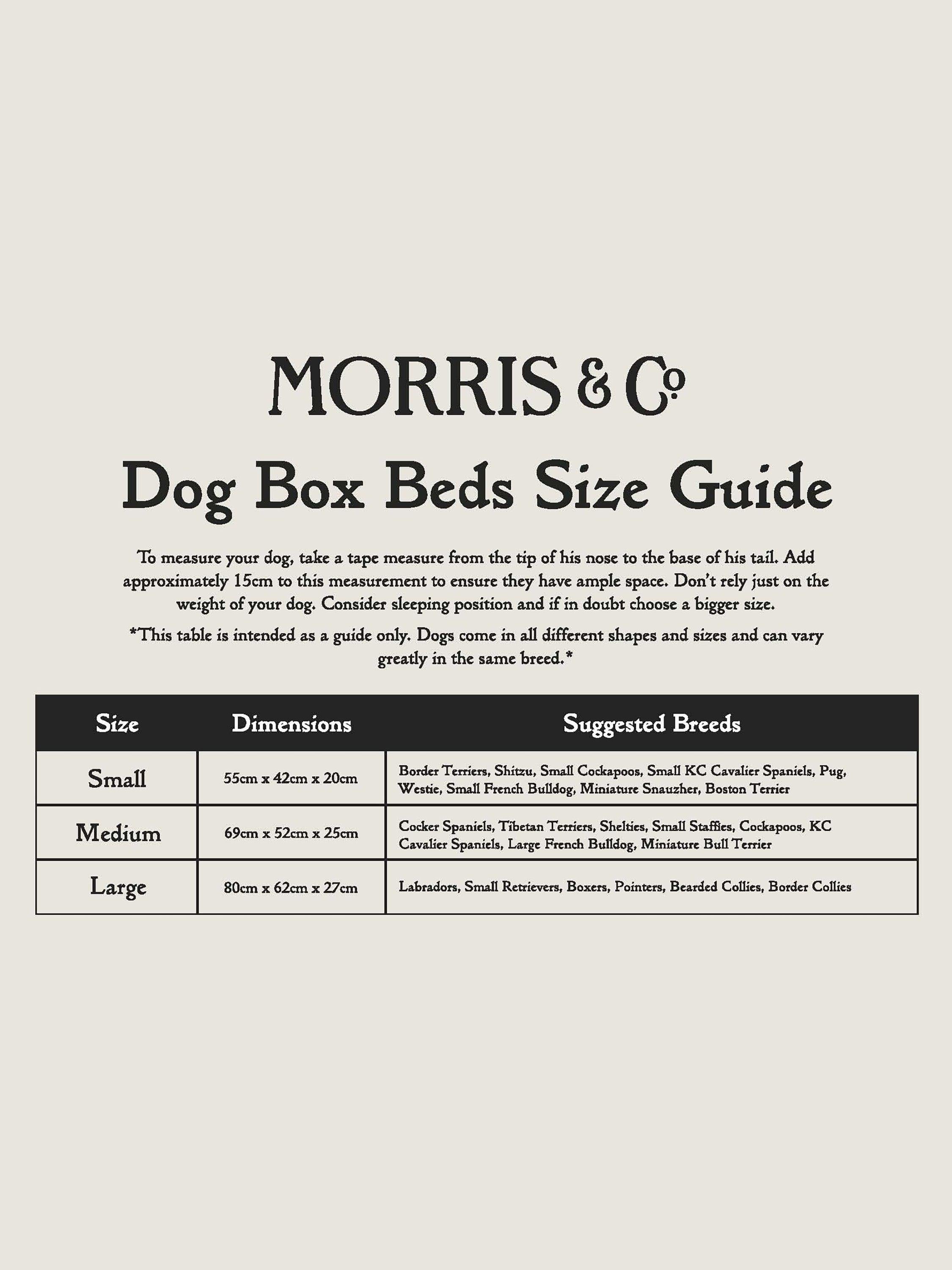 Morris & Co. Strawberry Thief dog bed 80x62cm - British product