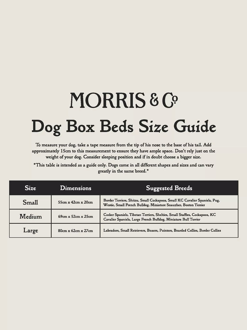 Morris & Co. Strawberry Thief dog bed 80x62cm - British product