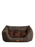 Joules Henson Check pet bed with padded sides, UK version