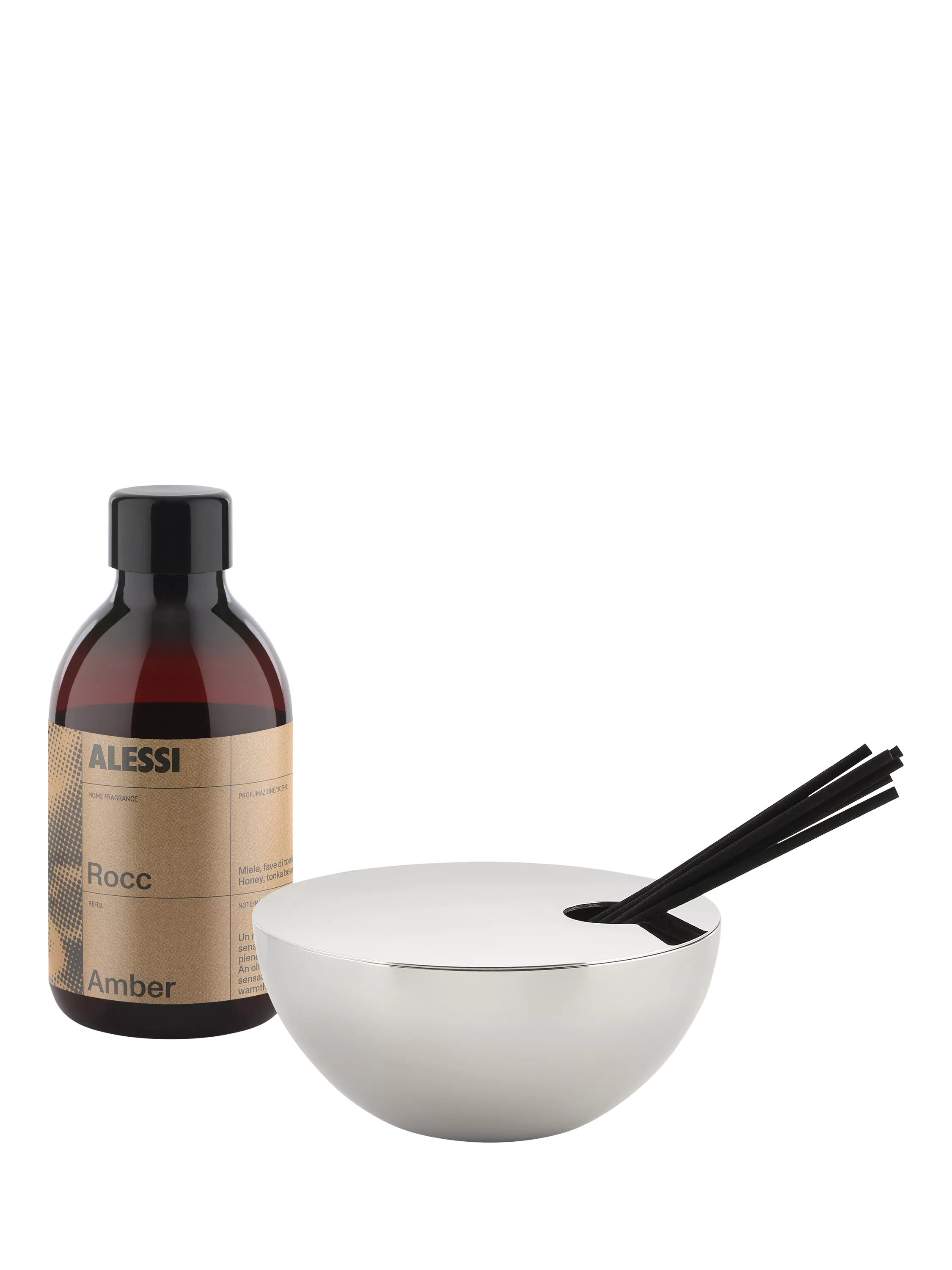 Alessi reed diffuser Amber 200ml, imported from the UK